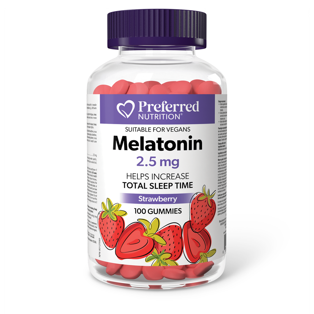 Preferred Nutrition Melatonin 2.5mg Gummies