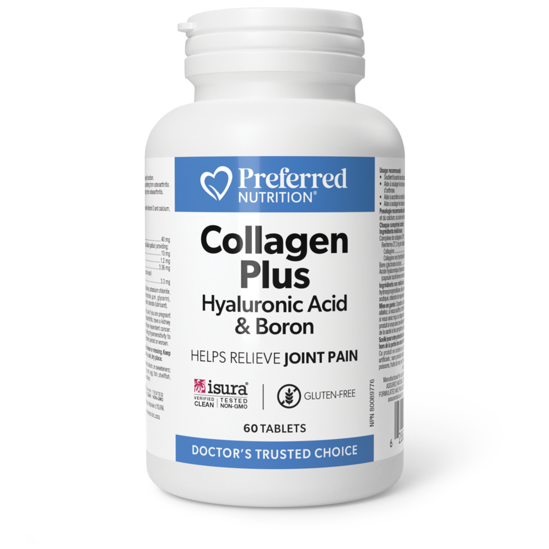 Preferred Nutrition Collagen Plus Hyaluronic Acid & Boron