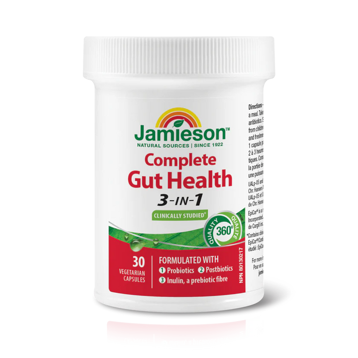 Jamieson Complete Gut Health Probiotic 3 in 1