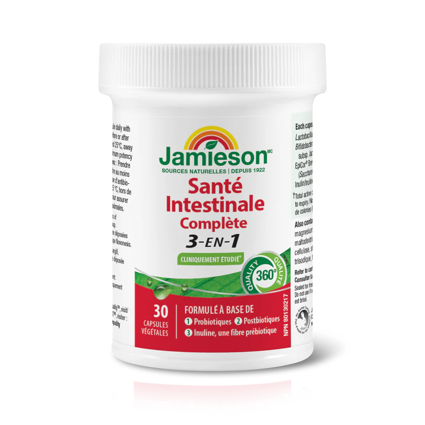 Jamieson Complete Gut Health Probiotic 3 in 1