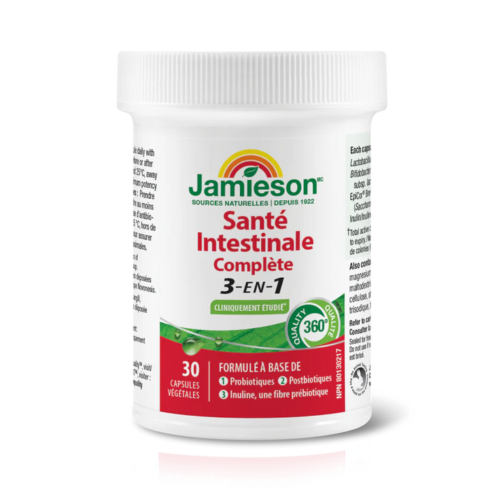 Jamieson Complete Gut Health Probiotic 3 in 1
