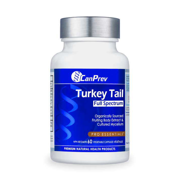 CanPrev Turkey tail full spectrum - 60 vcaps