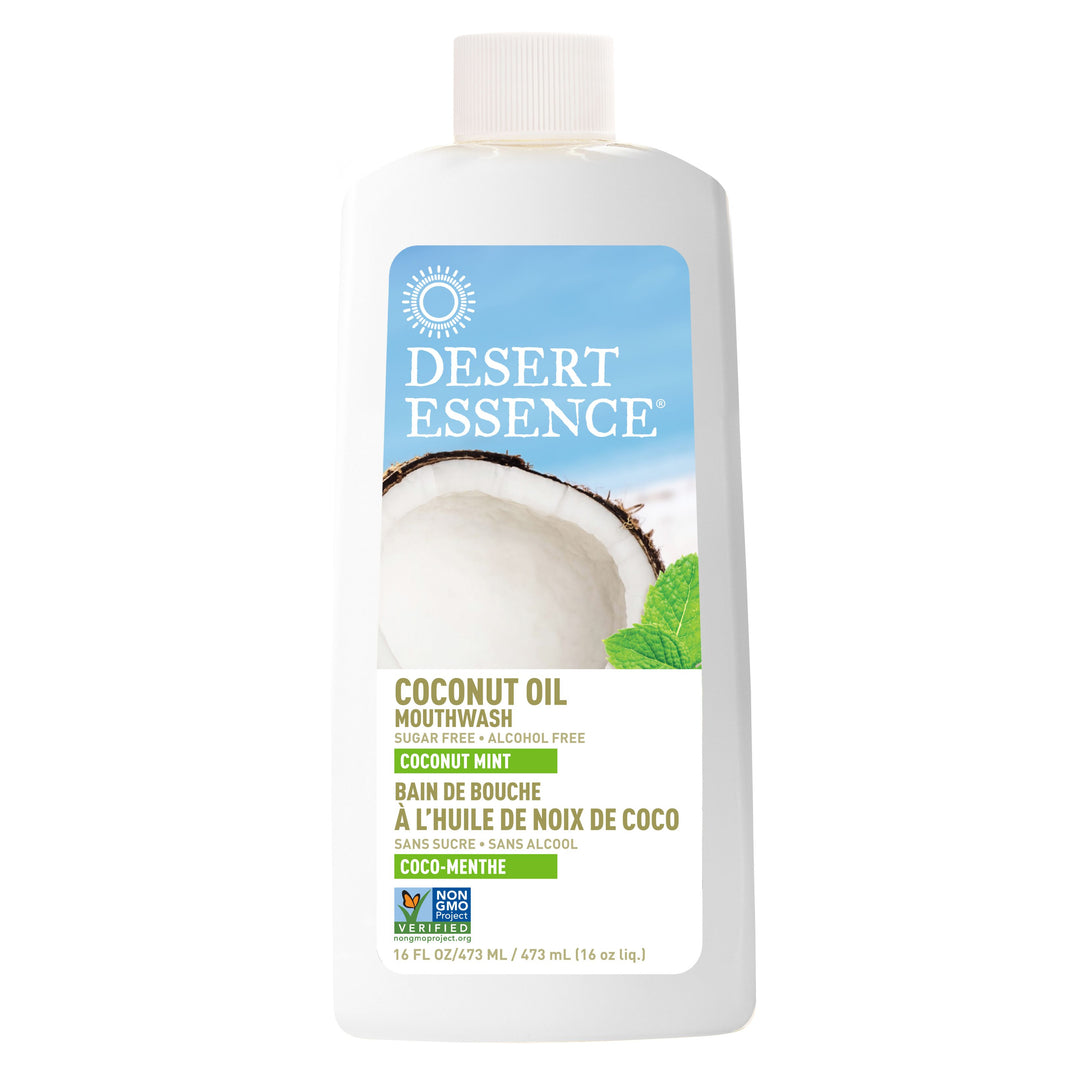 Desert Essence Coconut Oil Mouthwash Coconut Mint