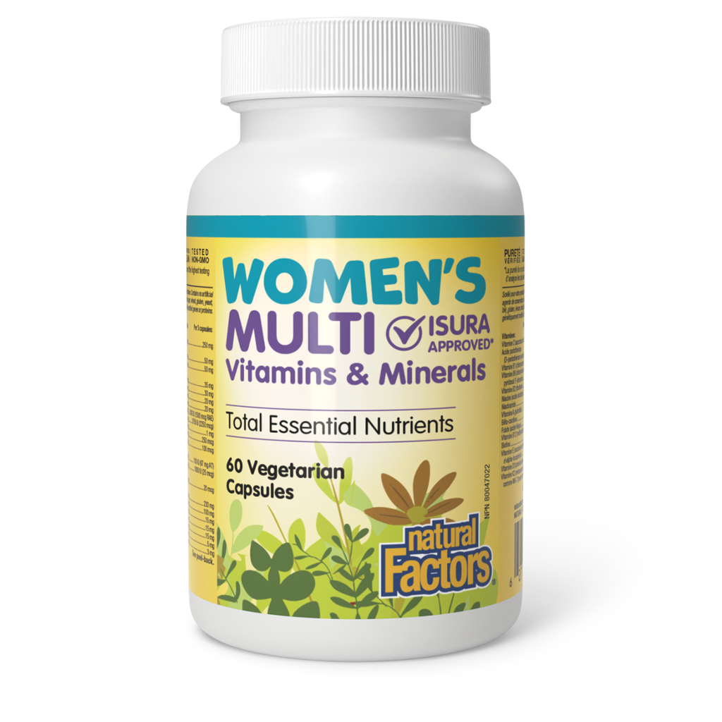 Natural Factors Women’s Multi Vitamins & Minerals
