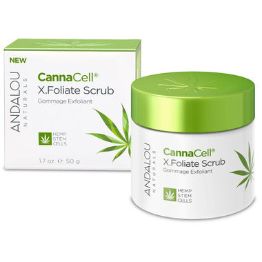 Andalou Naturals CannaCell® X.Foliate Scrub