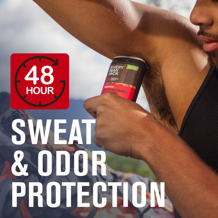 LIQUIDATION - Every Man Jack Cedarwood Deodorant - FINAL SALE/NO RETURNS***