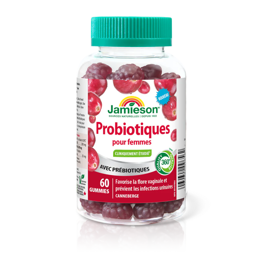 Jamieson Women's Health Probiotic Gummies cranberry