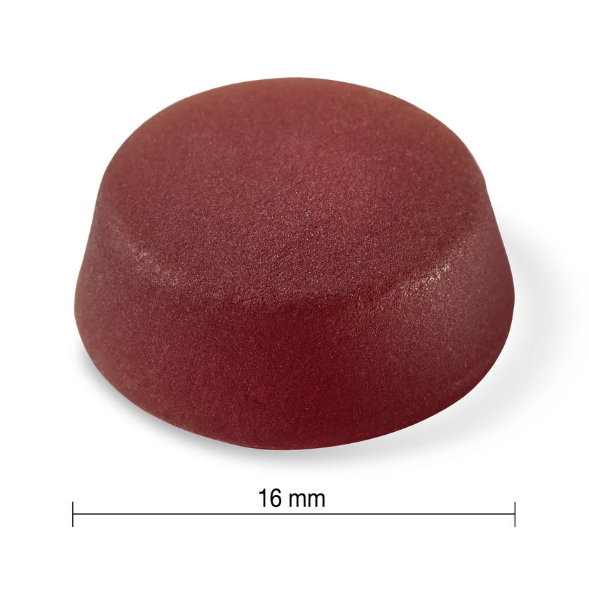 Jamieson Multi gummies for men blackberry lemon flavour