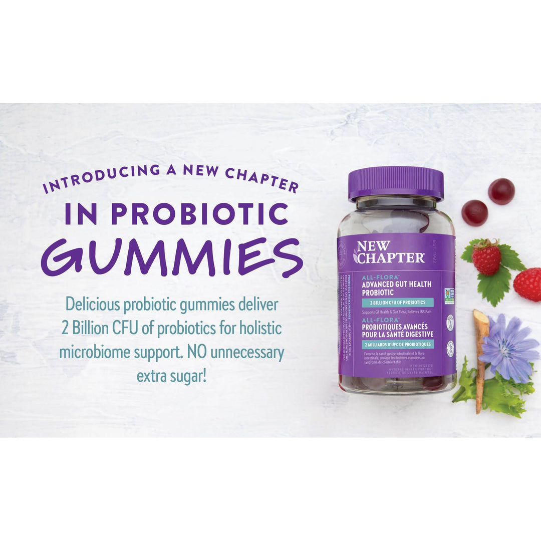 New Chapter® All-Flora™ Probiotic + Prebiotic Gummies