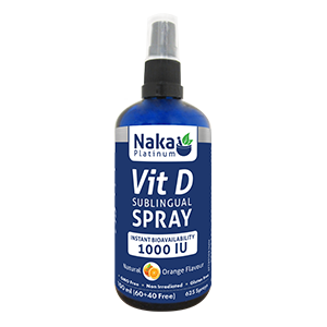 Naka Platinum Vitamin D Sublingual Spray