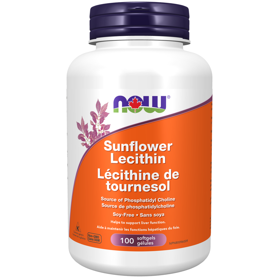 NOW® Supplements Sunflower Lecithin 1200mg