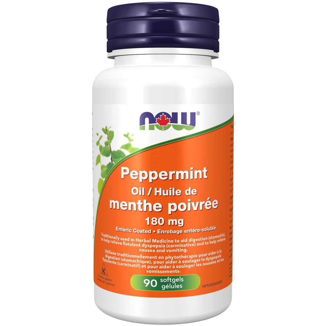 NOW® Supplements Peppermint Oil 180mg