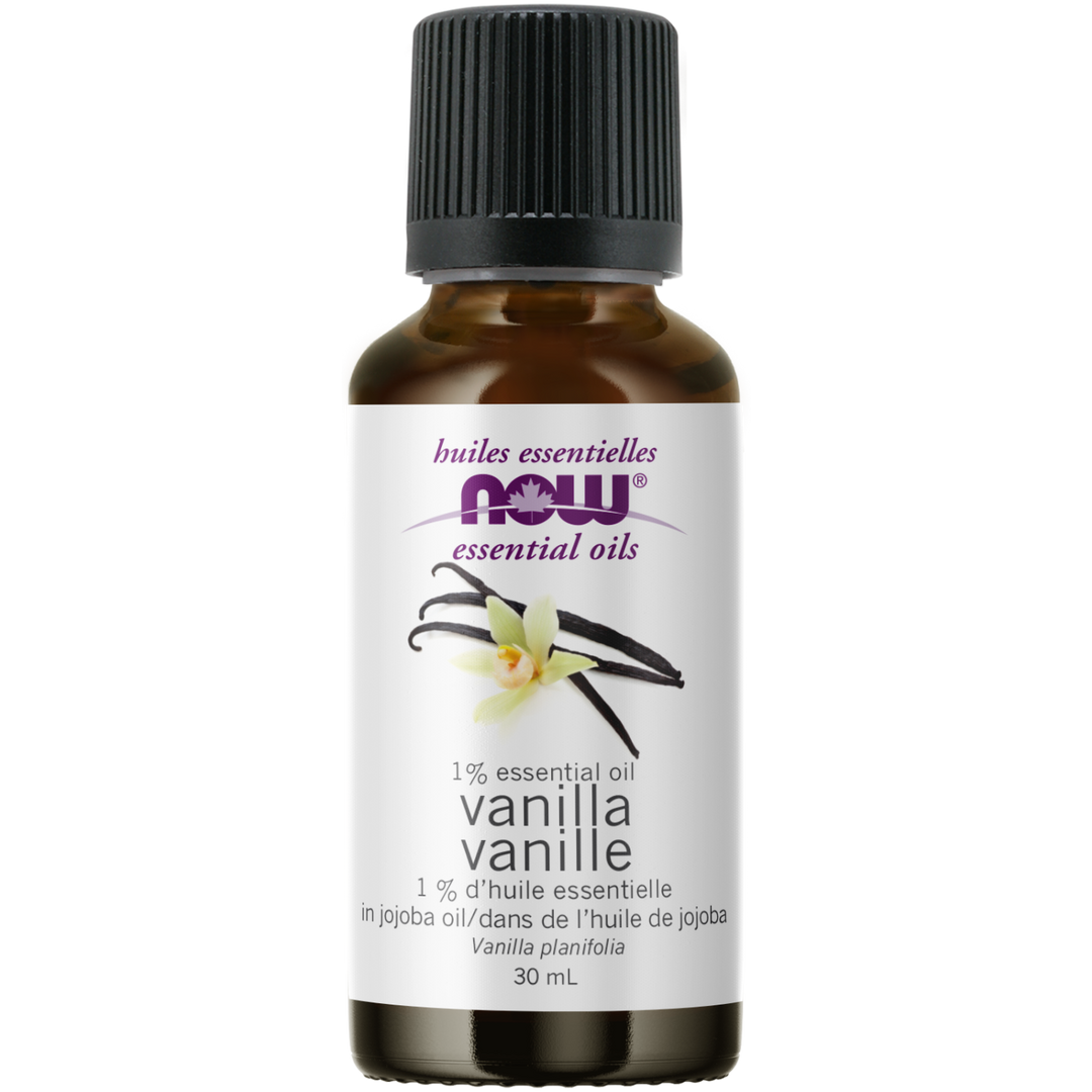 NOW® Vanilla 1% Essential Oil Blend