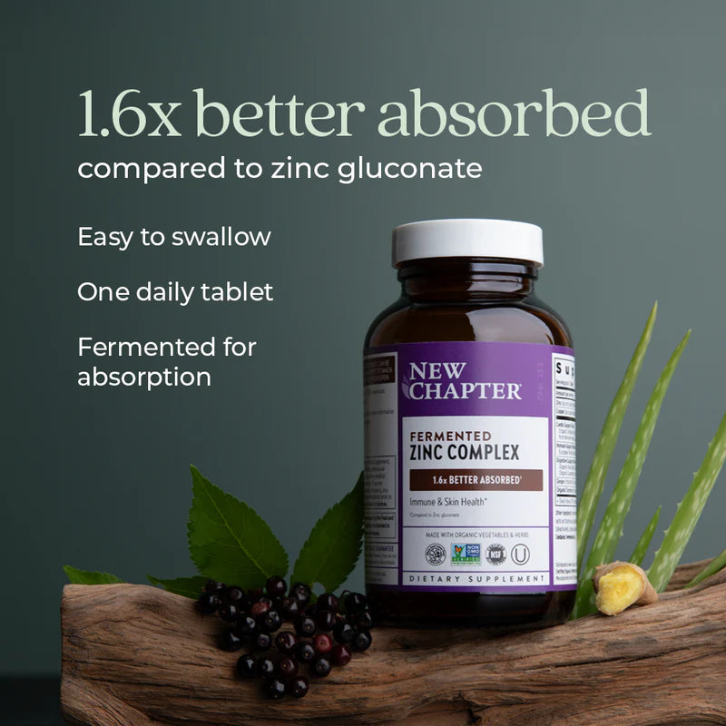 New Chapter® Fermented Zinc Complex