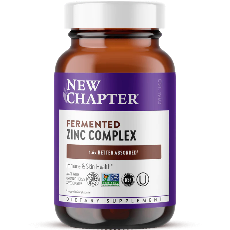 New Chapter® Fermented Zinc Complex