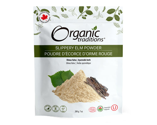 LIQUIDATION - Organic Traditions Slippery Elm Powder - FINAL SALE/NO RETURNS***