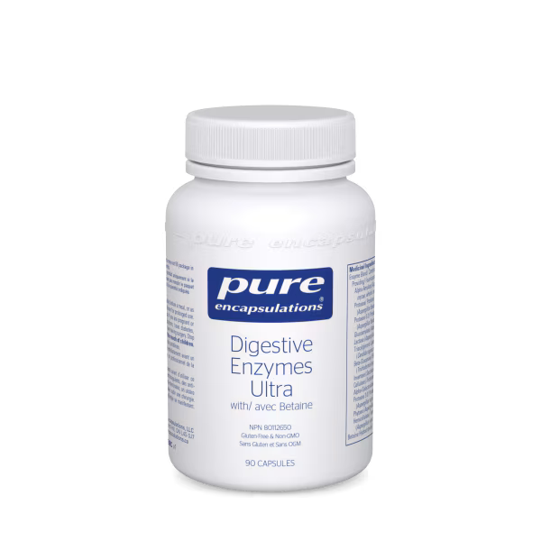 Pure Encapsulation Digestive Enzymes Ultra with Betaine