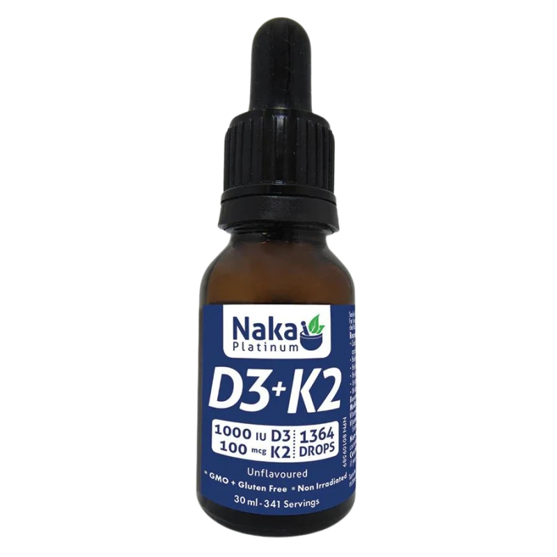 Naka Platinum D3+K2 in MCT Oil