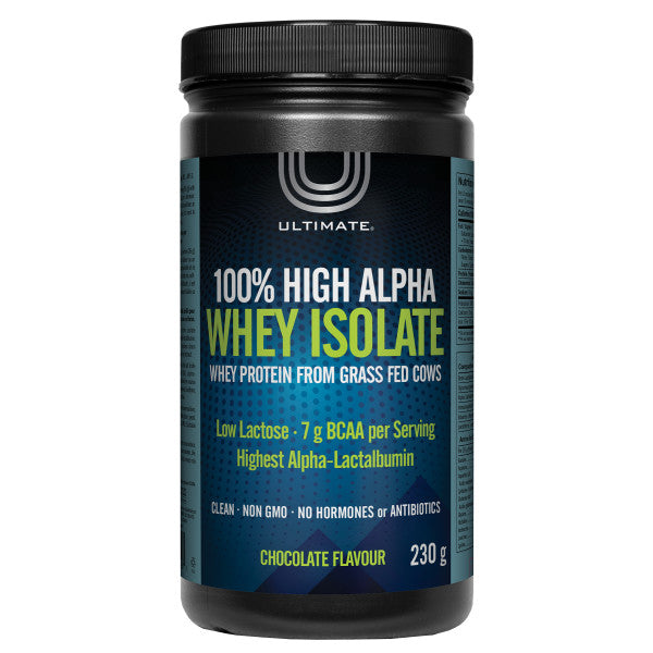 Ultimate 100% High Alpha Whey Isolate Chocolate Powder