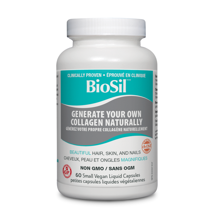 BioSil™ Choline-Stabilized Orthosilicic Acid® Hair • Skin • Nails Liquid vegetarian capsules