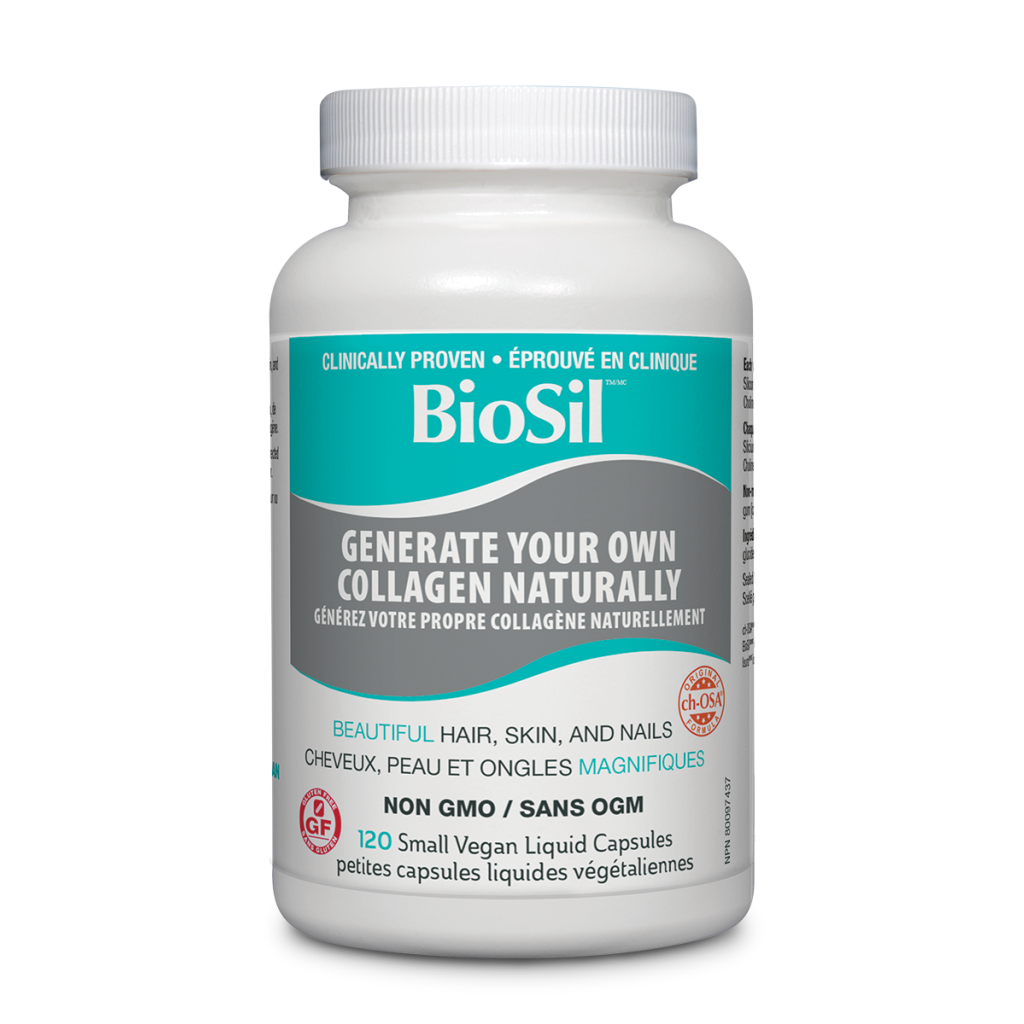 BioSil™ Choline-Stabilized Orthosilicic Acid® Hair • Skin • Nails Liquid vegetarian capsules