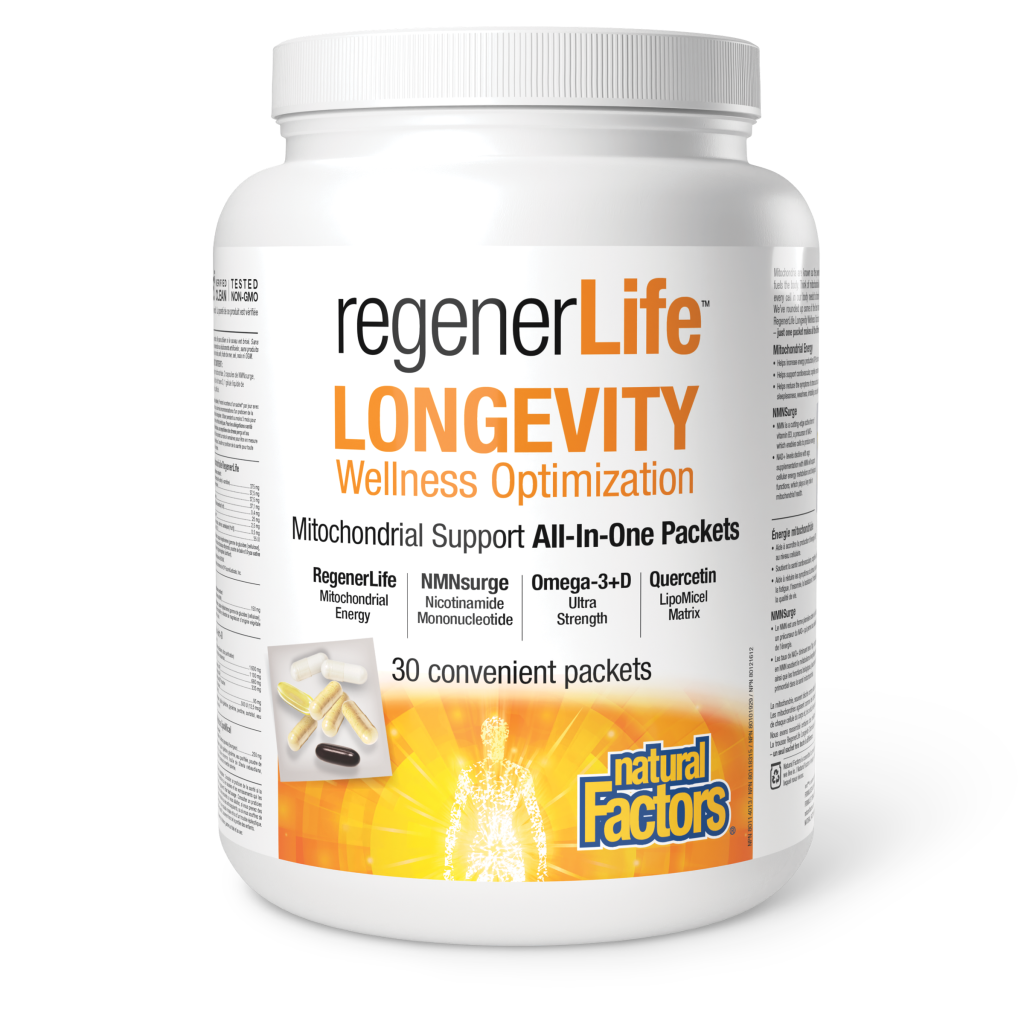 RegenerLife Longevity Wellness Optimization Packets