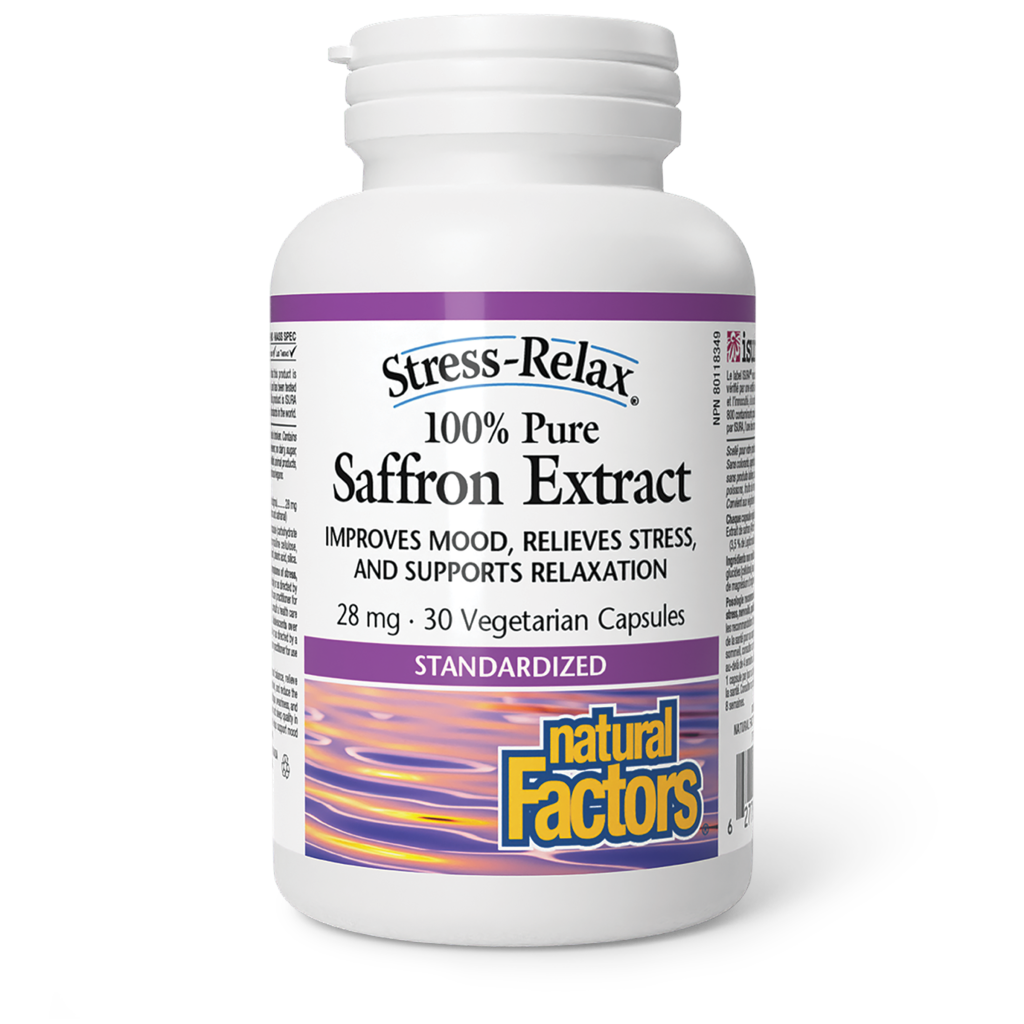 Saffron Extract 100% Pure Standardized Stress Relax