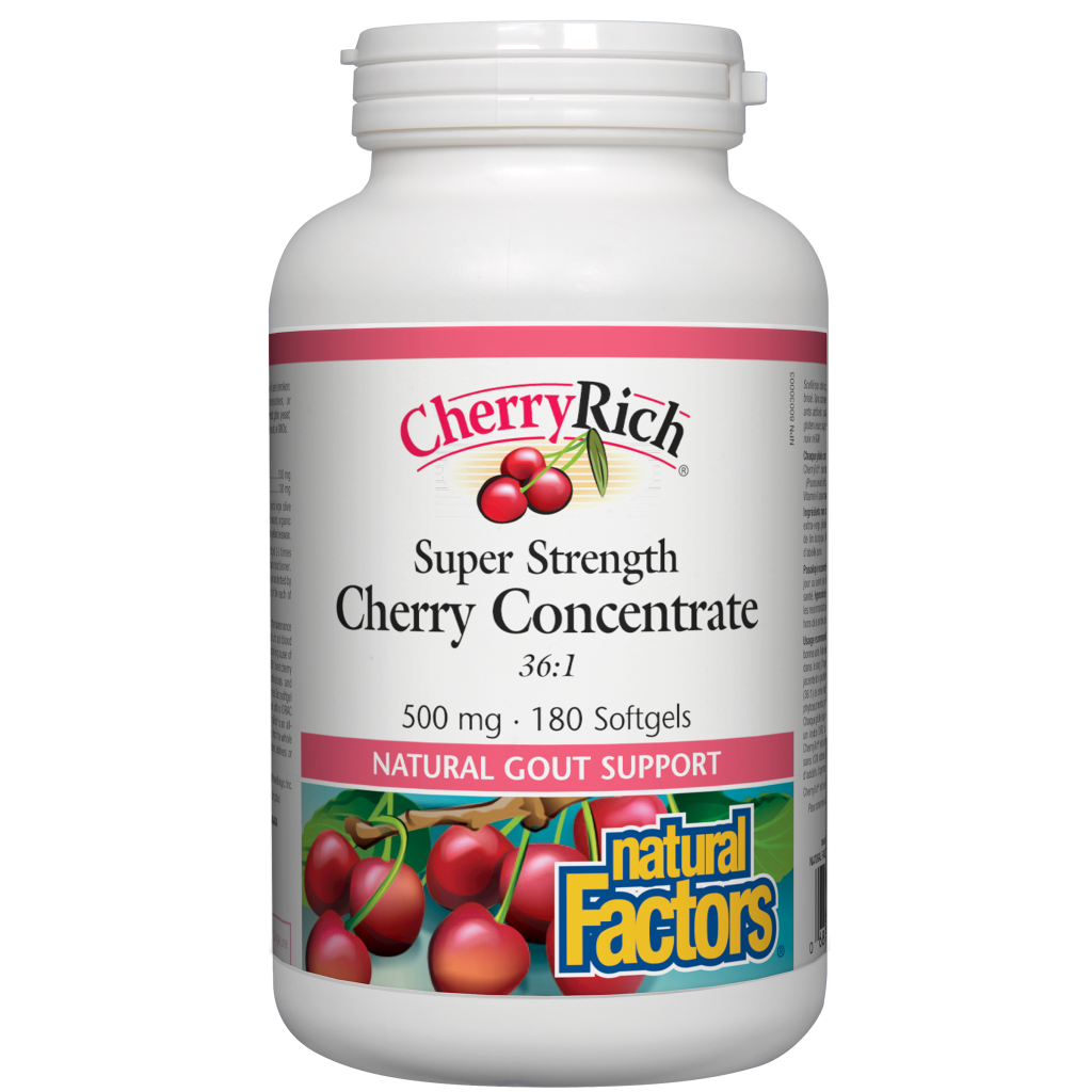 CherryRich®  Super Strength Cherry Concentrate 500 mg Softgels