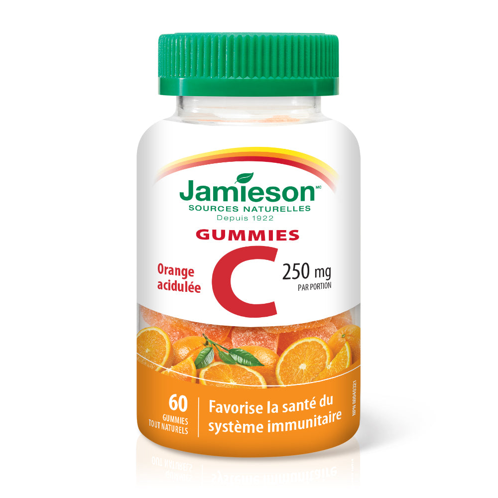 Jamieson Vitamin C Gummies - Tangy Orange