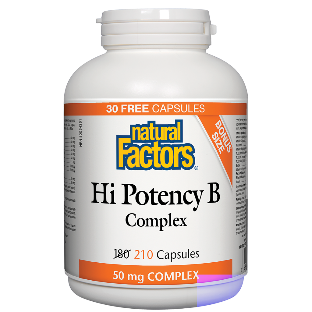 Hi Potency B Complex  50 mg Capsules