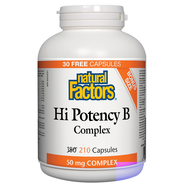 Hi Potency B Complex  50 mg Capsules