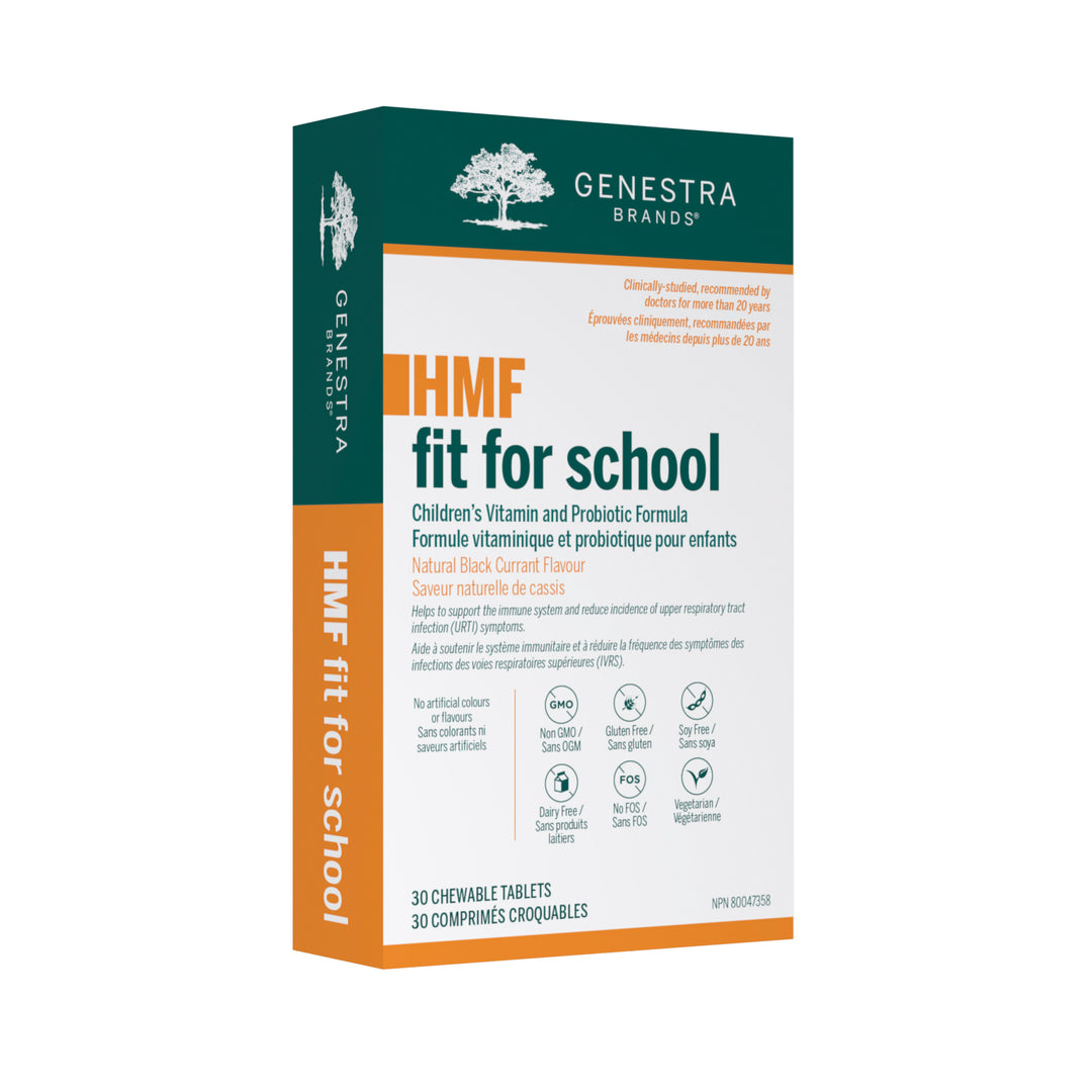 Genestra HMF Fit for School Children's Vitamin and Probiotic Formula chewable tablets