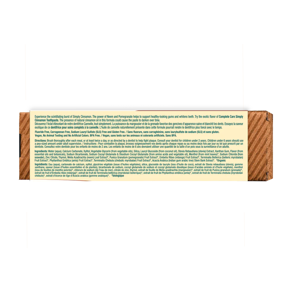 Himalaya Complete Care Toothpaste simply cinnnamon