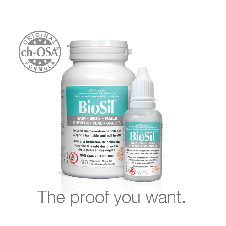 BioSil™ Choline-Stabilized Orthosilicic Acid® Hair • Skin • Nails Liquid