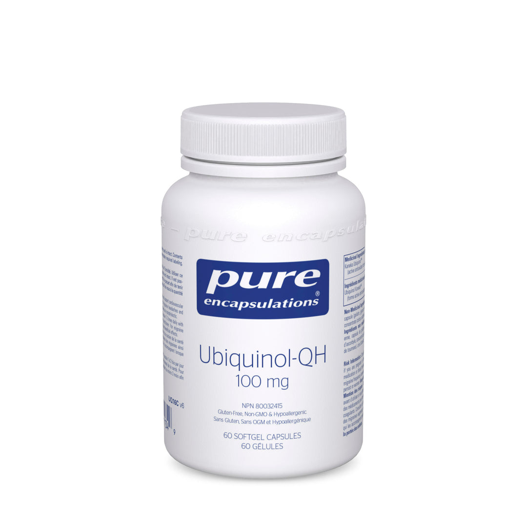 Pure Encapsulations Ubiquinol-QH 100 mg
