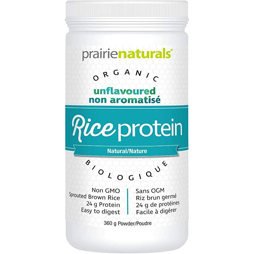 Prairie Naturals Organic Sprouted Brown Rice Protein, Unflavoured
