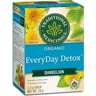 Traditional Medicinals® EveryDay Detox® Organic Dandelion herbal tea