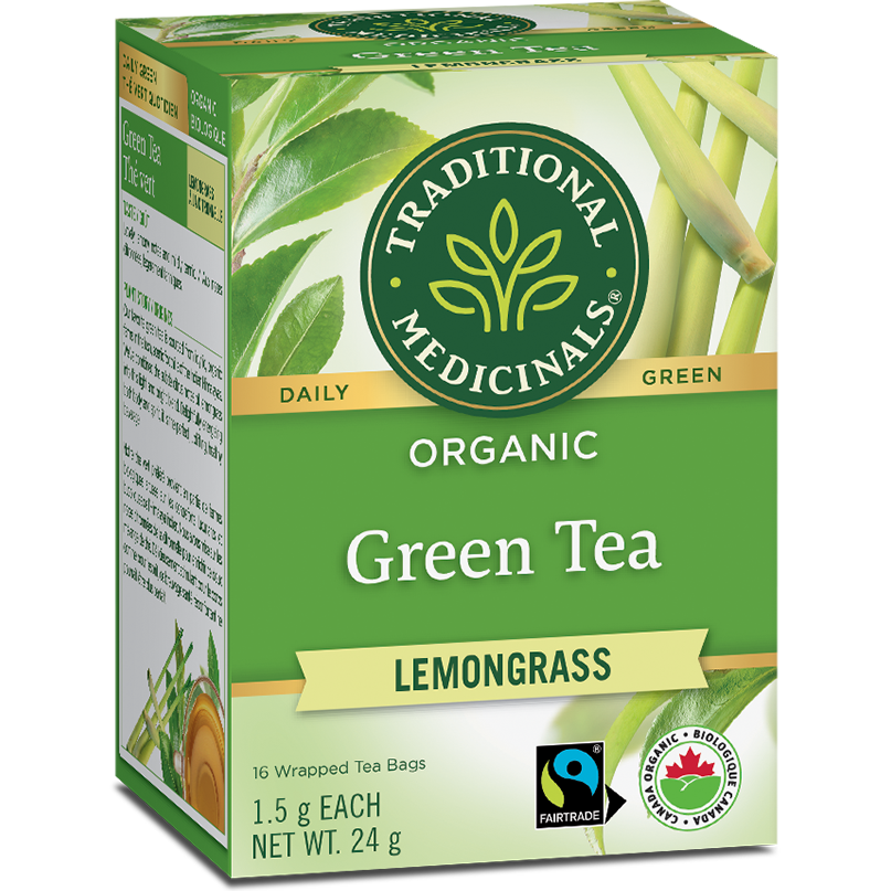 Traditional Medicinals® Organic Green Tea Lemongrass