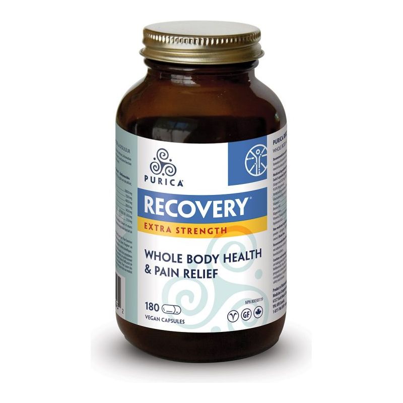 Purica Recovery Extra Strength Whole Body Health & Pain Relief Capsules