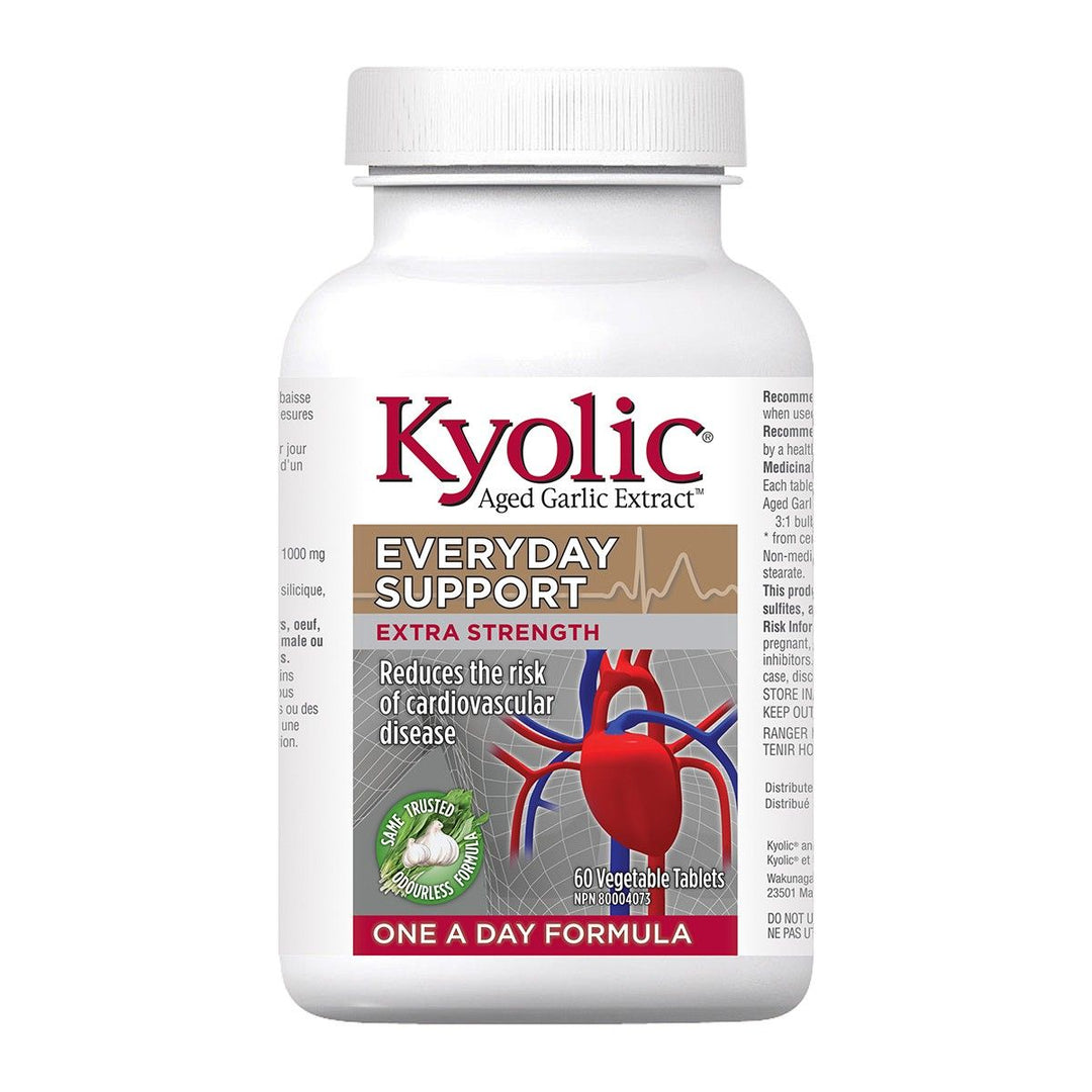 Kyolic Aged Garlic Extract Extra Strength Everyday Support