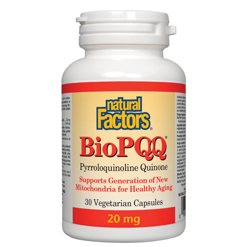 BioPQQ Pyrroloquinoline Quinone   20 mg Vegetarian Capsules