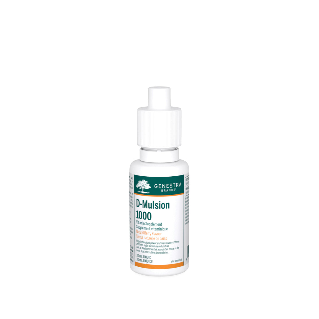 Genestra D-Mulsion 1000 Vitamin Supplement, Natural Berry Flavour
