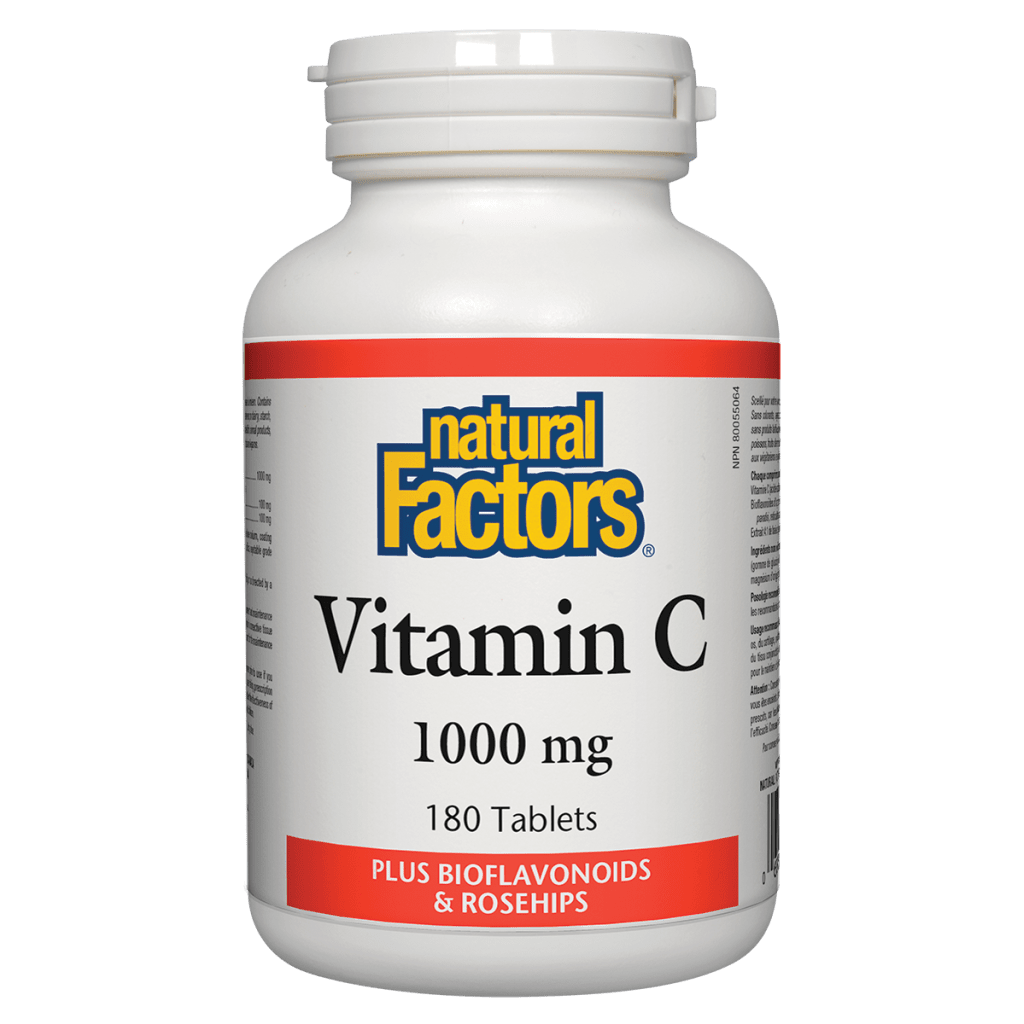 Vitamin C 1000 mg plus Bioflavonoids & Rosehips Tablets