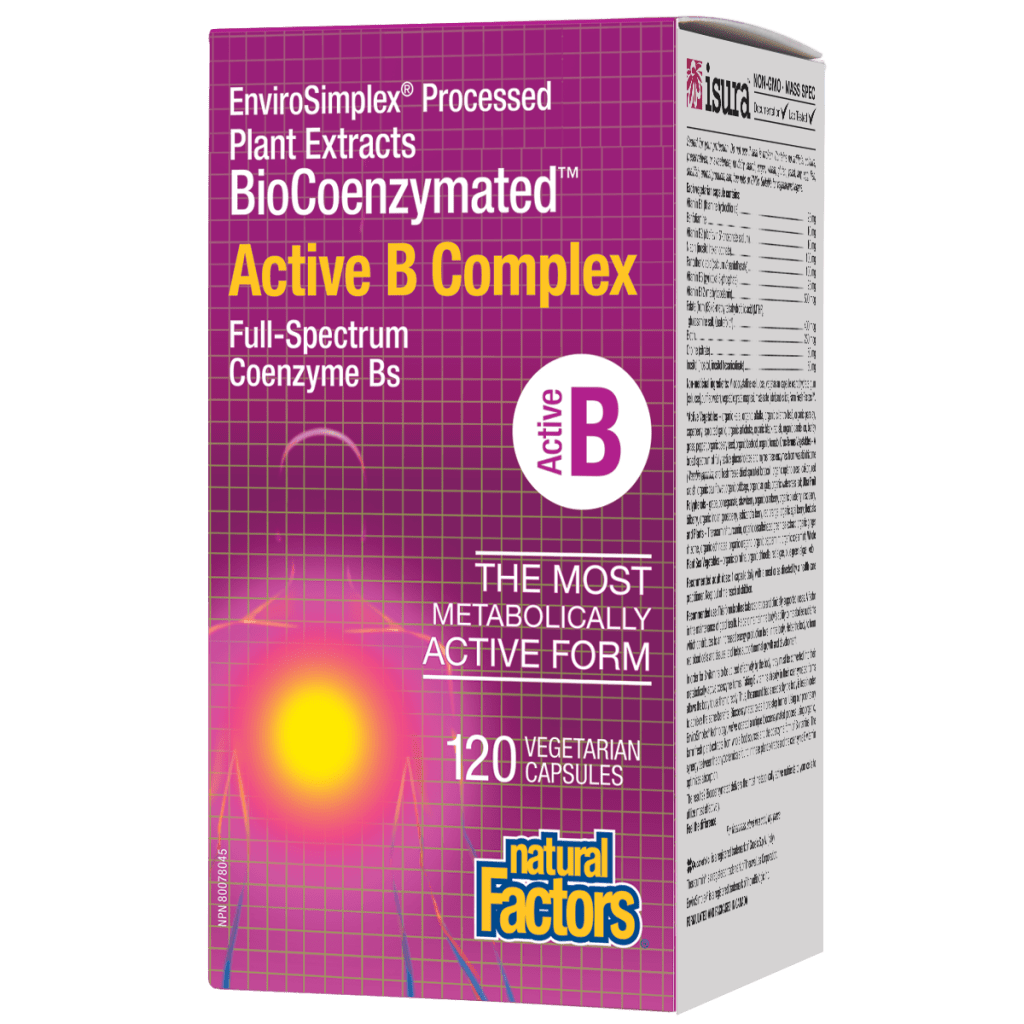 BioCoenzymated Active B Complex  Vegetarian Capsules