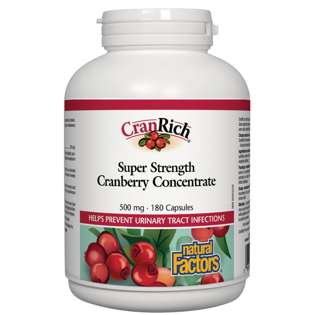 CranRich Super Strength Cranberry Concentrate 500 mg Capsules