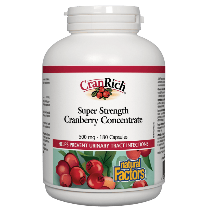 CranRich Super Strength Cranberry Concentrate 500 mg Capsules