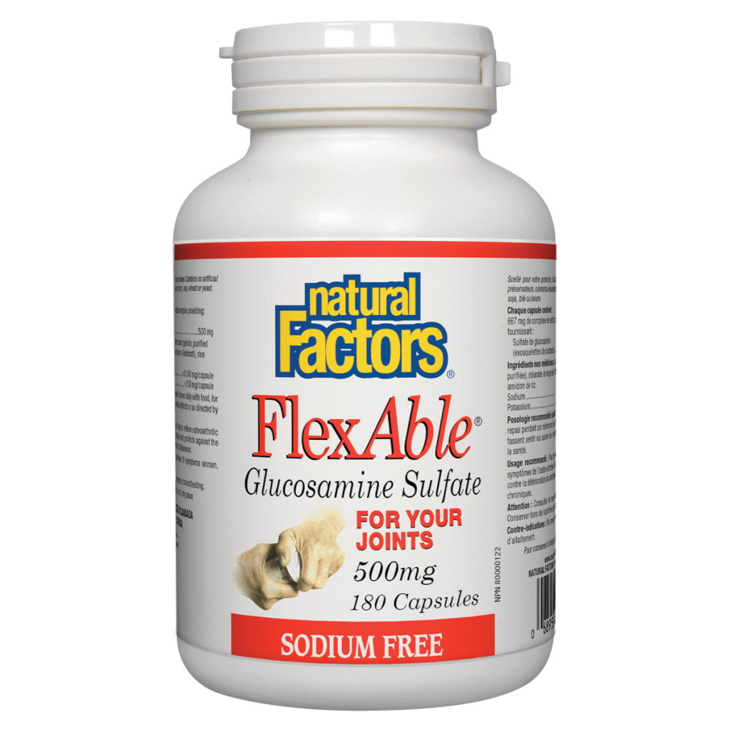 FlexAble® Glucosamine Sulfate  500 mg Capsules