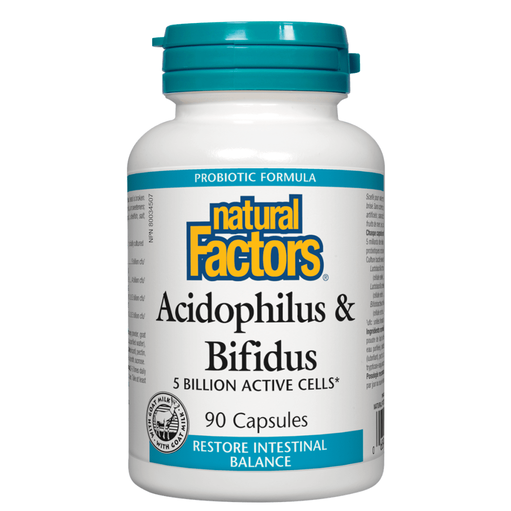 Acidophilus & Bifidus 5 Billion Active Cells Capsules – Healthtree