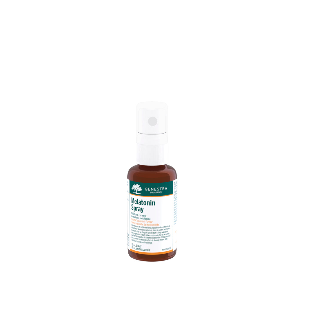 Genestra Melatonin Spray, natural spearmint flavour