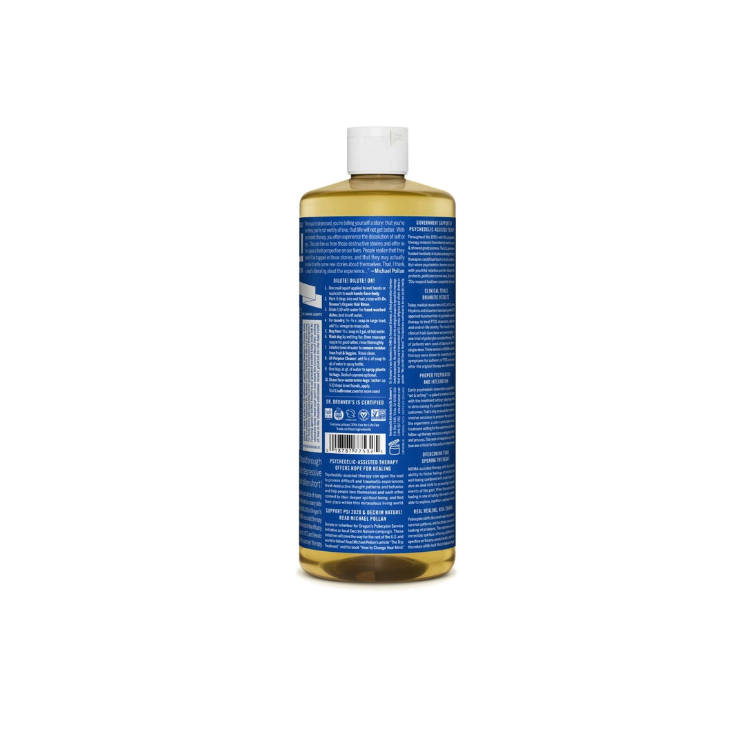 Dr. Bronner's Pure Castile Peppermint Liquid Soap